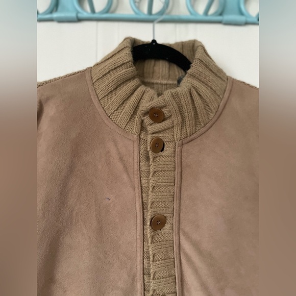 Ted Baker Wool-blend knit brown sweater - Picture 2 of 11